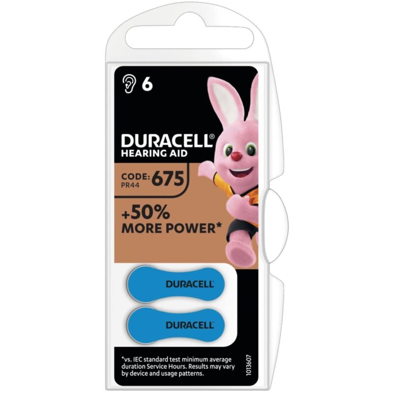 foto del prodotto duracell easy tab 675 blu