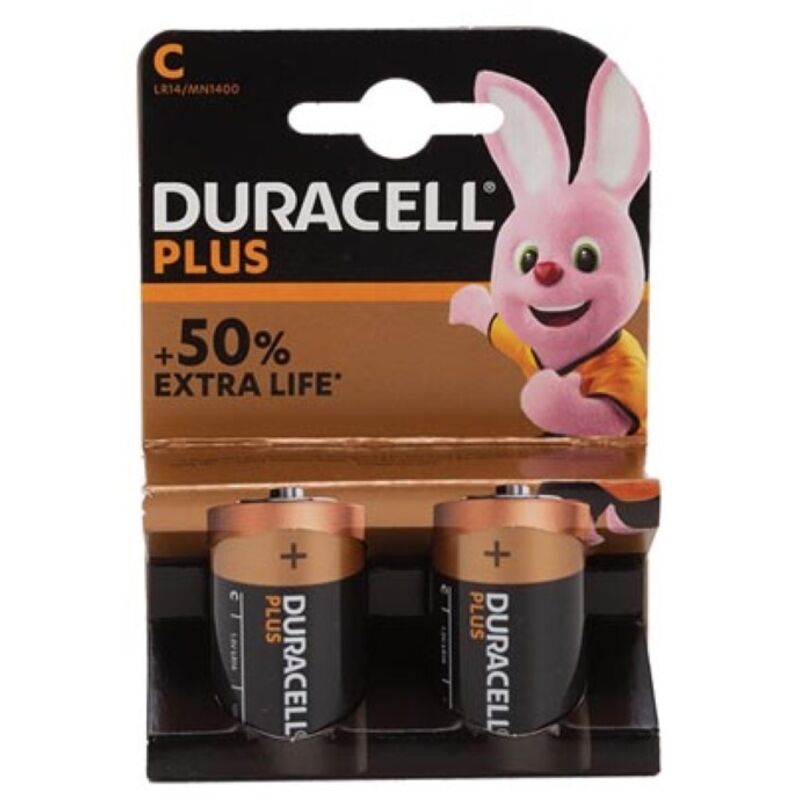 foto del prodotto duracell pila alcalina 1/2 torcia mn1400 pz.2