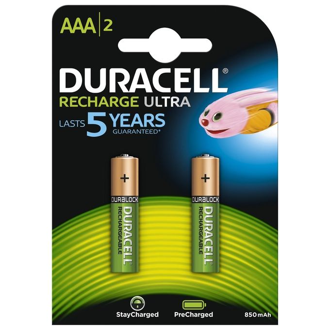 foto del prodotto duracell pila ministilo aaa ricaricabile 2 pezzi