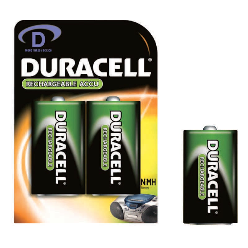 foto del prodotto duracell pila ricaricabile torcia d 