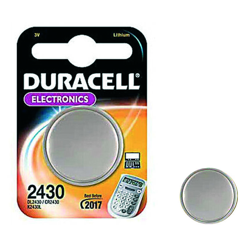 foto del prodotto duracell pila specialistica a pastiglia al litio 2430 