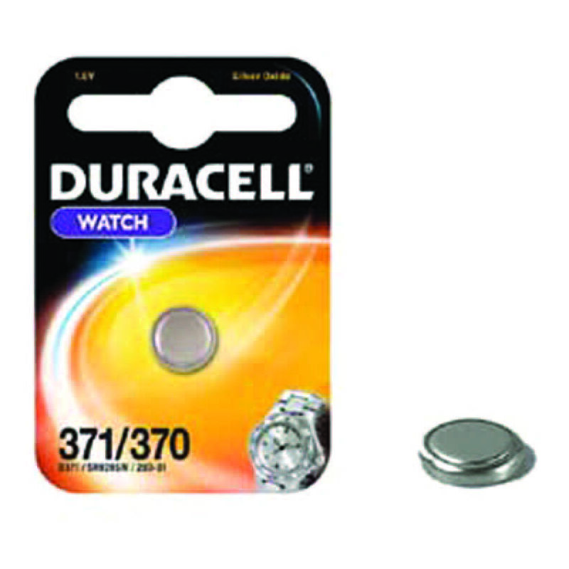 foto del prodotto duracell pila specialistica a pastiglia all ossido d argento 371 370 