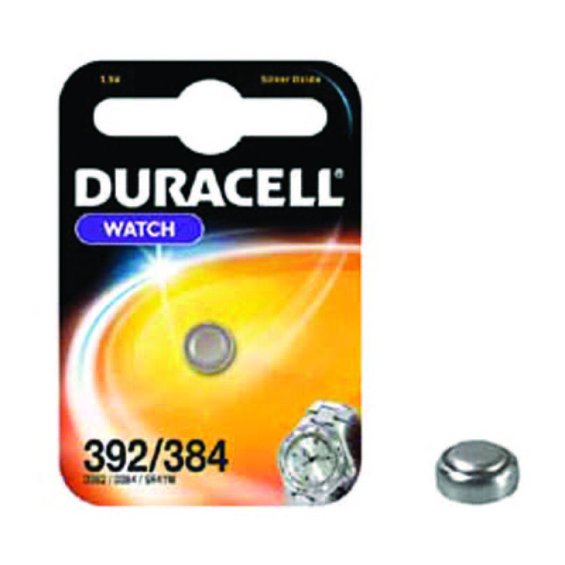 foto del prodotto duracell pila specialistica a pastiglia all ossido d argento 392 384 
