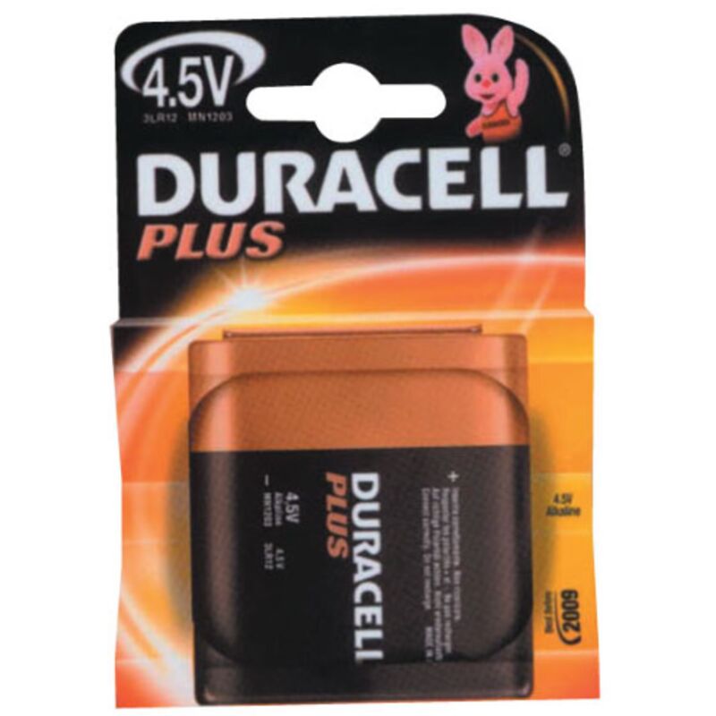foto del prodotto duracell plus power pila piatta batteria alcalina 4,5w 3lr12 mn1203