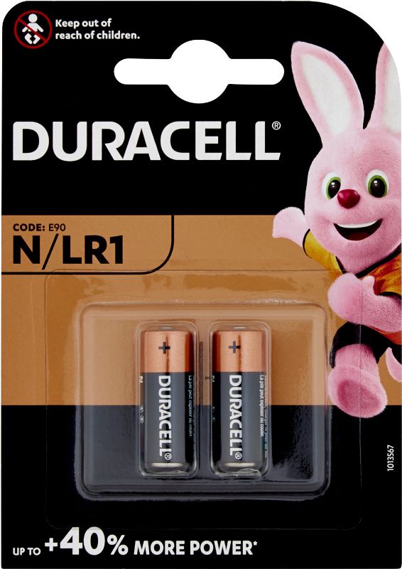 foto del prodotto duracell security pila 1,5volt 2pezzi n