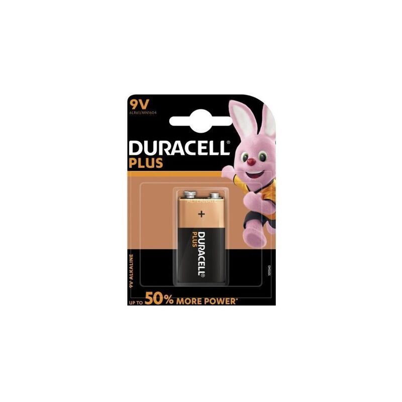 foto del prodotto duracell simply batteria da 9 volt 2 pezzi
