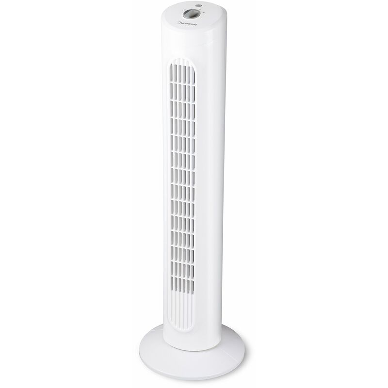 foto del prodotto duracraft ventilatore a torre oscillante do1100e, ventilatore da pavimento, bianco