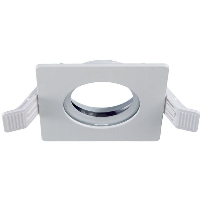 foto del prodotto duralamp faretto ad incasso quadrato colore bianco ip65 zkr65qb