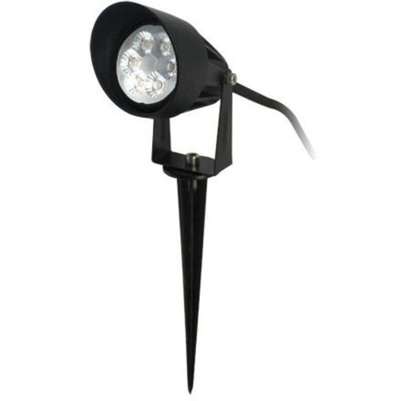 foto del prodotto duralamp proiettore con picchetto led 7w 12v 60 4000k ip67 cod. lnd0760nw 