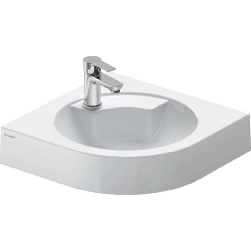foto del prodotto duravit architec lave mains d angle, 635x540mm, sans trop plein,