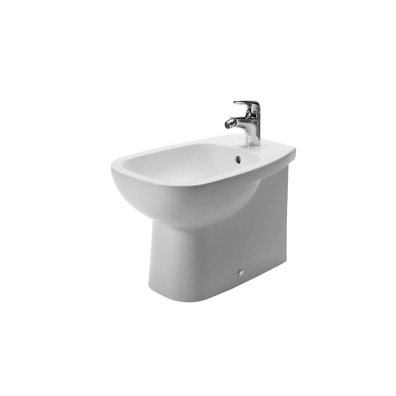 foto del prodotto duravit bidet a pavimento 360x560 mm bianco lucido d code