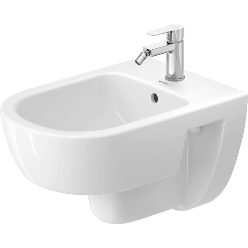 foto del prodotto duravit d code bidet mural, avec trou pour robinetterie, avec