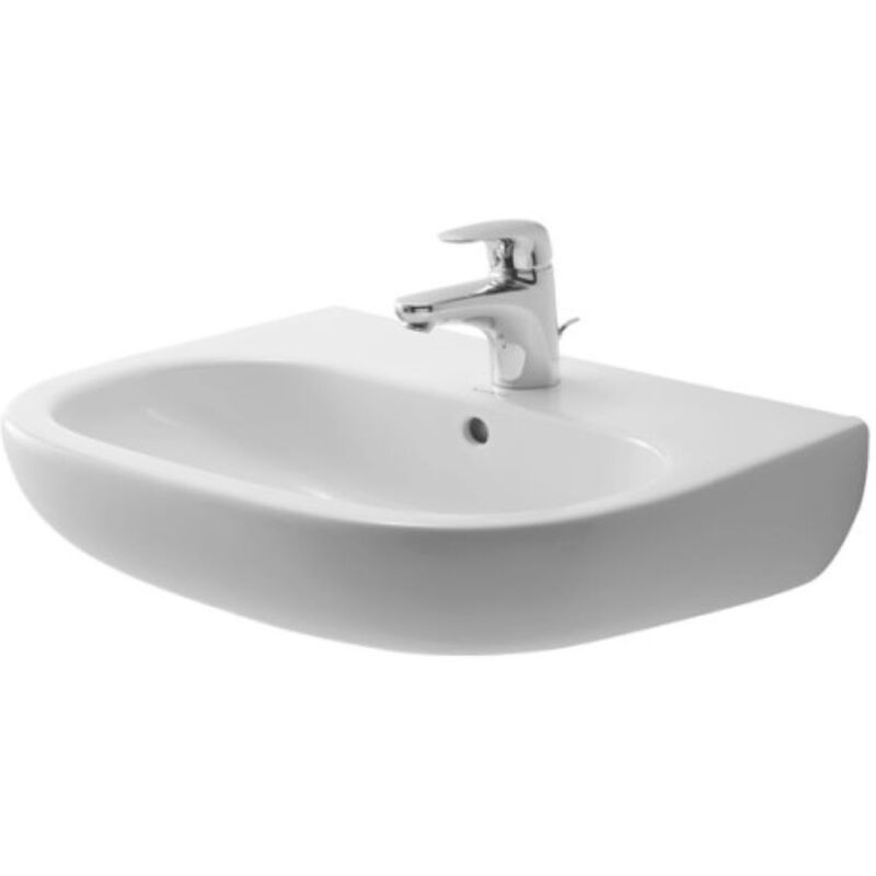 foto del prodotto duravit d code lavabo 1 foro 55x43 codice prod 2310550000