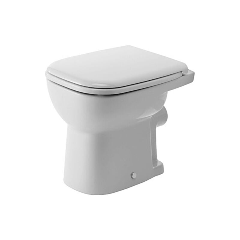 foto del prodotto duravit d code wc sur pied compact, chasse d eau plate,