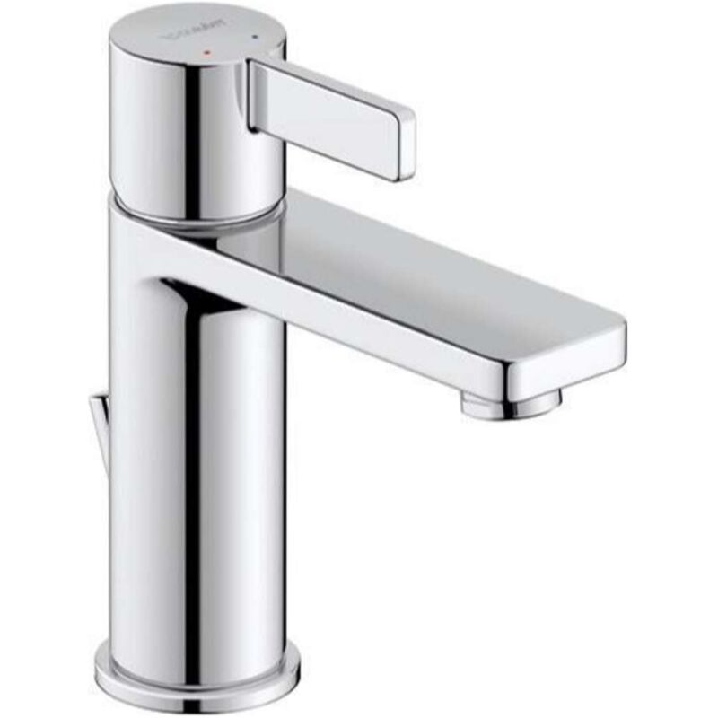 foto del prodotto duravit d neo miscelatore da lavabo, con sistema di scarico, cromo de1020001010