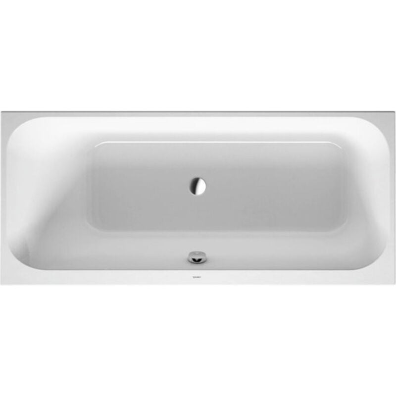 foto del prodotto duravit happy d.2 baignoire rectangulaire encastrer, dossier