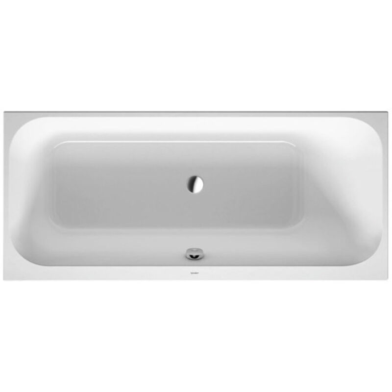 foto del prodotto duravit happy d.2 baignoire rectangulaire encastrer, dossier