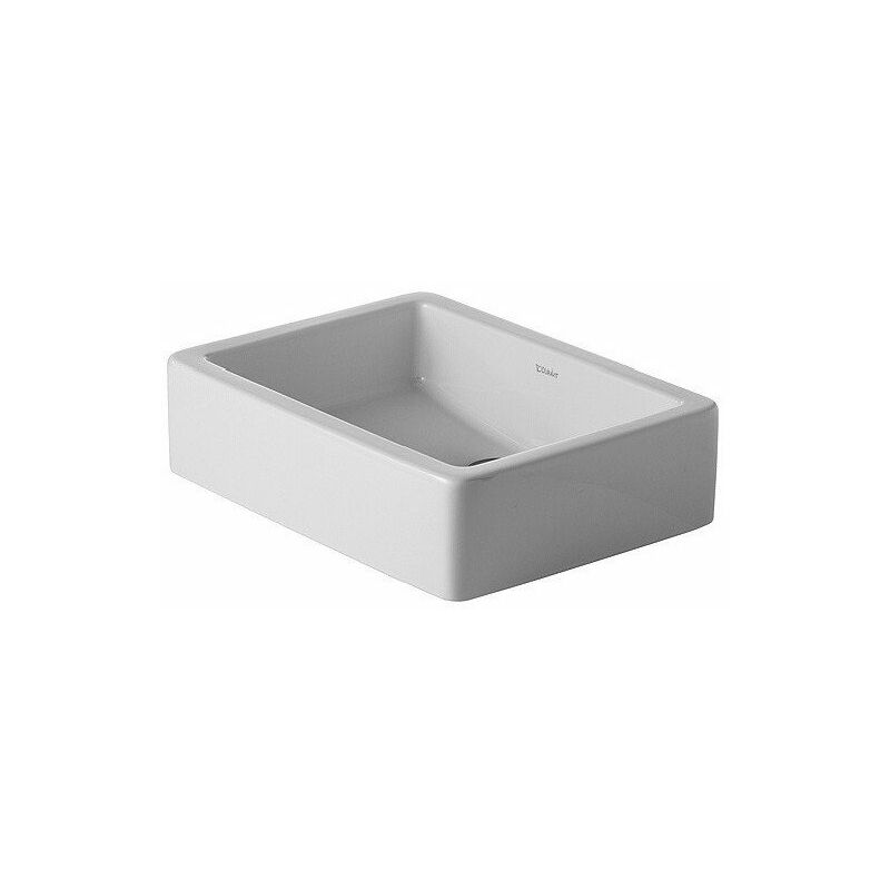 foto del prodotto duravit lavabo da appoggio vero senza troppopieno b 50x38cm geschl o hole we