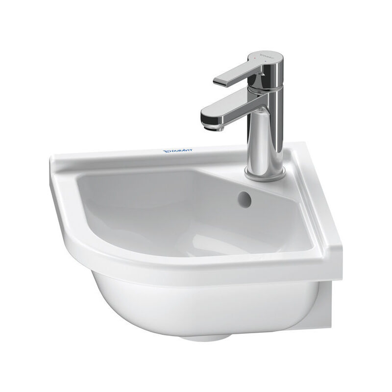 foto del prodotto duravit lave mains d angle starck 3 44cm, avec trop plein, 1 trou