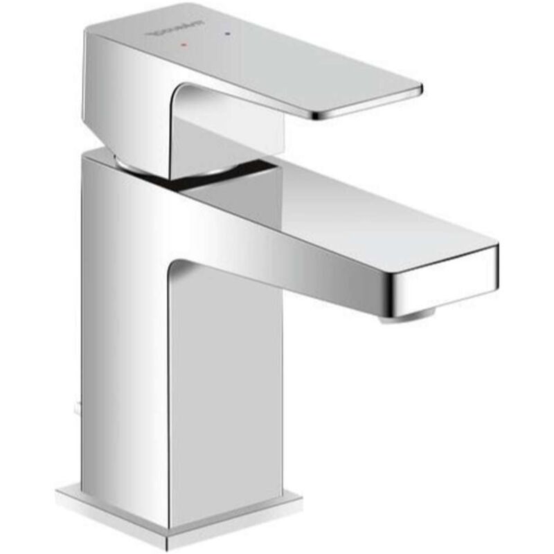 foto del prodotto duravit manhattan miscelatore da lavabo, con sistema di scarico, cromo mh1010001010