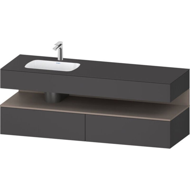 foto del prodotto duravit qatego lavabo encastr avec meuble sous lavabo en