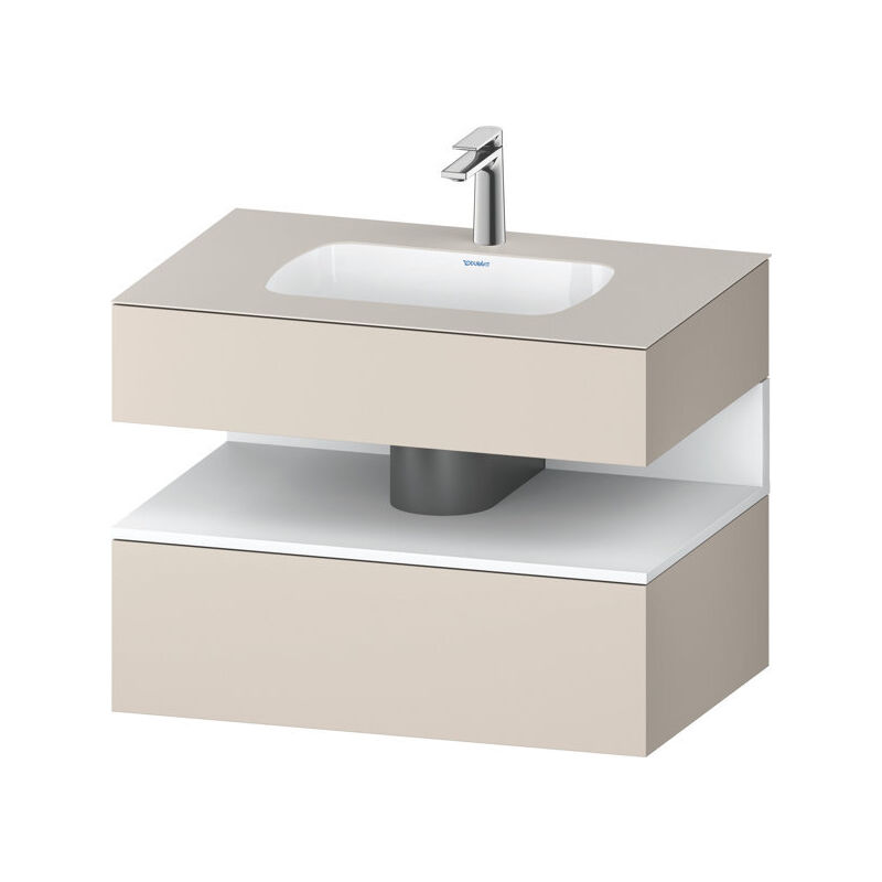 foto del prodotto duravit qatego lavabo encastr avec meuble sous lavabo en
