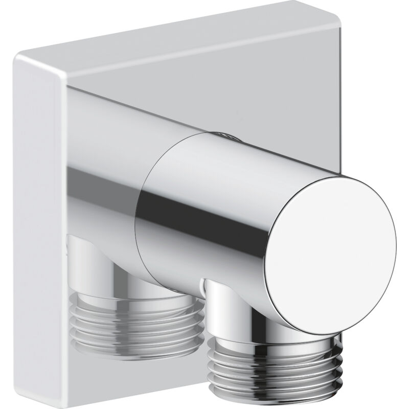 foto del prodotto duravit raccordo flessibile universal, con rosetta quadrata, cromo