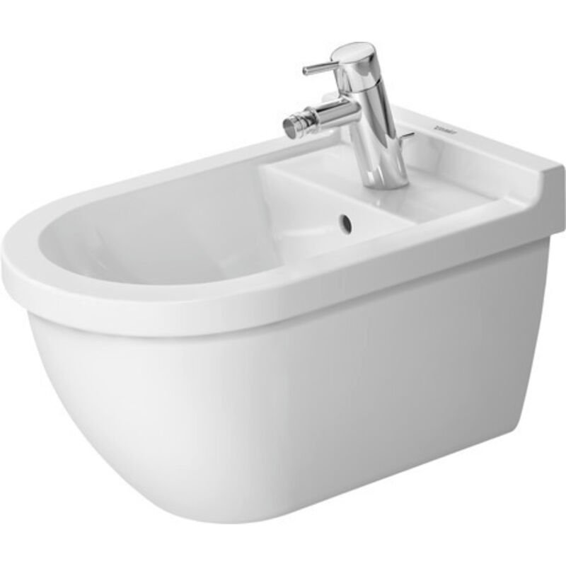 foto del prodotto duravit starck 3 bidet sospeso ceramica bianca l. 540mm senza rubinetteria 