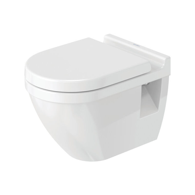 foto del prodotto duravit starck 3 wc sospeso, con wondergliss, bianco 22000900001
