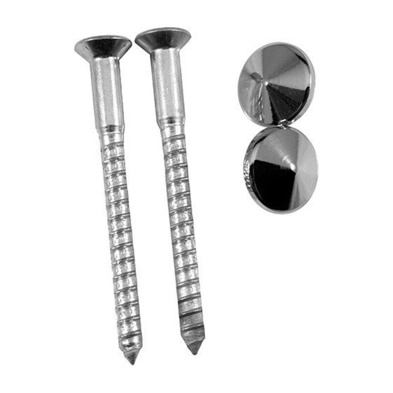 immagine 0 del prodotto duravit support paire avec t te d corative, chrom , 0067001000,