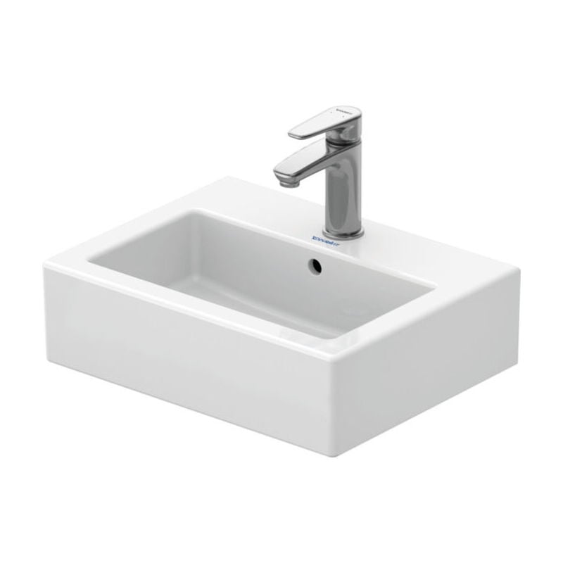 foto del prodotto duravit vero 45cm lavabo main, avec trop plein, avec trou pour