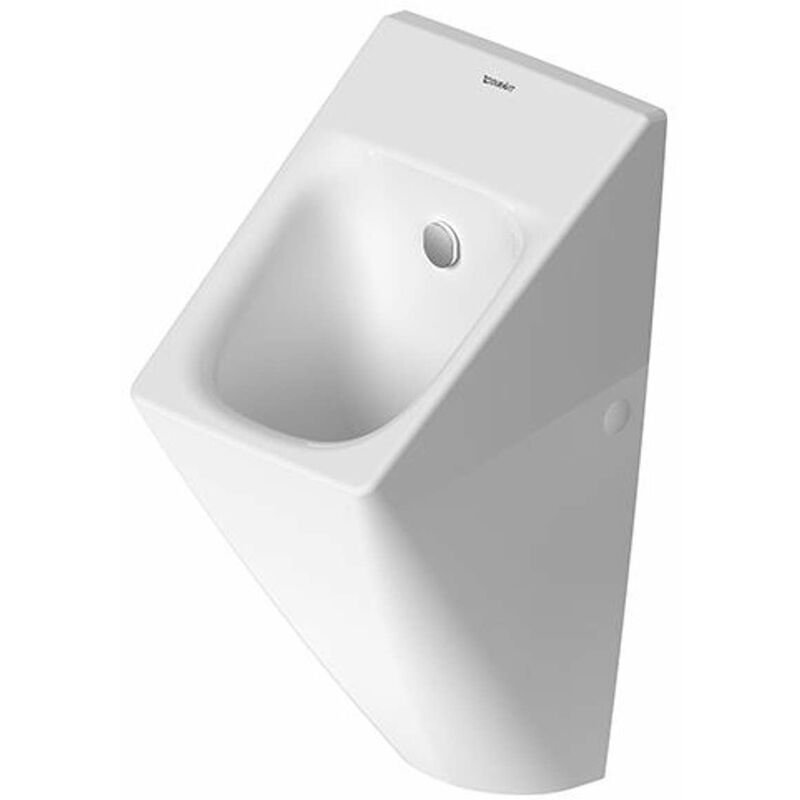 foto del prodotto duravit viu urinale, ingresso posteriore, rimless, con wondergliss, bianco 28163000071