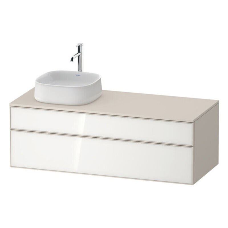 foto del prodotto duravit zencha meuble sous lavabo sur console, 1300x550mm, 1