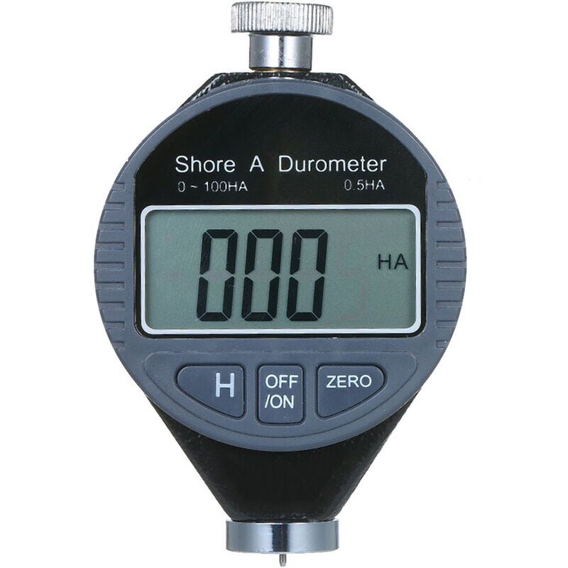 foto del prodotto durometro portatile 0 100ha shore a scala digitale per gomma gel di silice pelle con ampio display lcd lx a 