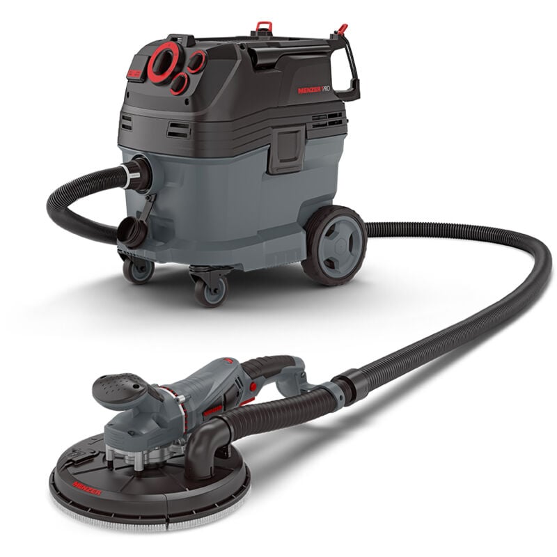 foto del prodotto dustfree sistema di levigatura a secco senza polvere con tbs 225 vcm 530 pro menzer