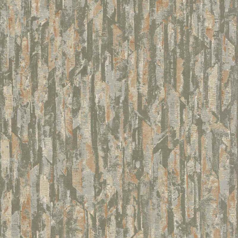 foto del prodotto dutch wallcoverings carta da parati phoenix verde e beige