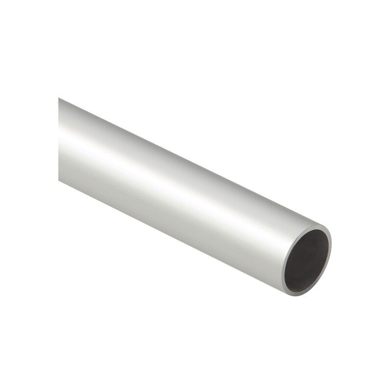 foto del prodotto duval bilcocq tubo rotondo in alluminio anodizzato argento 16 mm spessore 1,5 mm 3ml