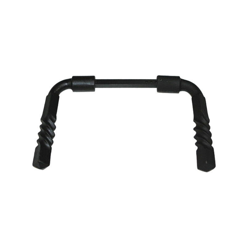 foto del prodotto duval maniglia a leva 1171 alluminio nero ritorto bilcocq quadrato 6 e 7 mm serraggio 30 85mm 37 0108 2611