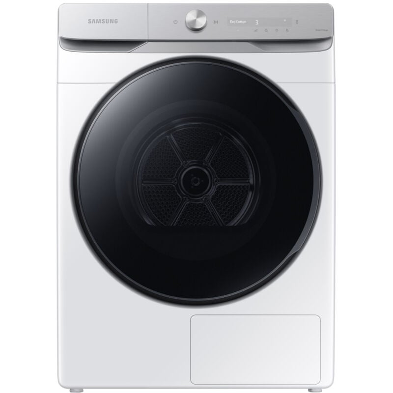 foto del prodotto dv16dg8600bw asciugatrice libera installazione caricamento frontale 16 kg a bianco samsung