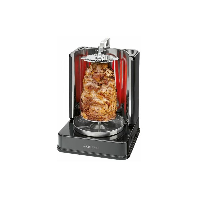 foto del prodotto dvg 3686 grill elettrico 1400w nero barbecue 1400 w, grill, elettrico, nero, surround, 220 240 clatronic