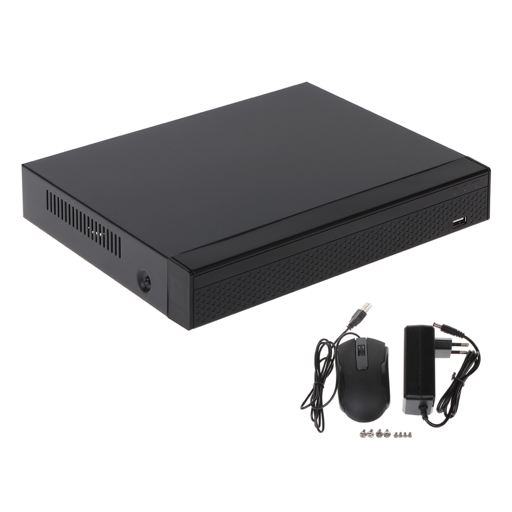 foto del prodotto dvr 4 canali ibrido ahd cloud p2p ip 5 mpx