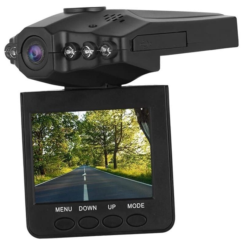 foto del prodotto dvr auto hd telecamera scatola nera 2.5 lcd visione notturna cctv registratore tempo di saldi