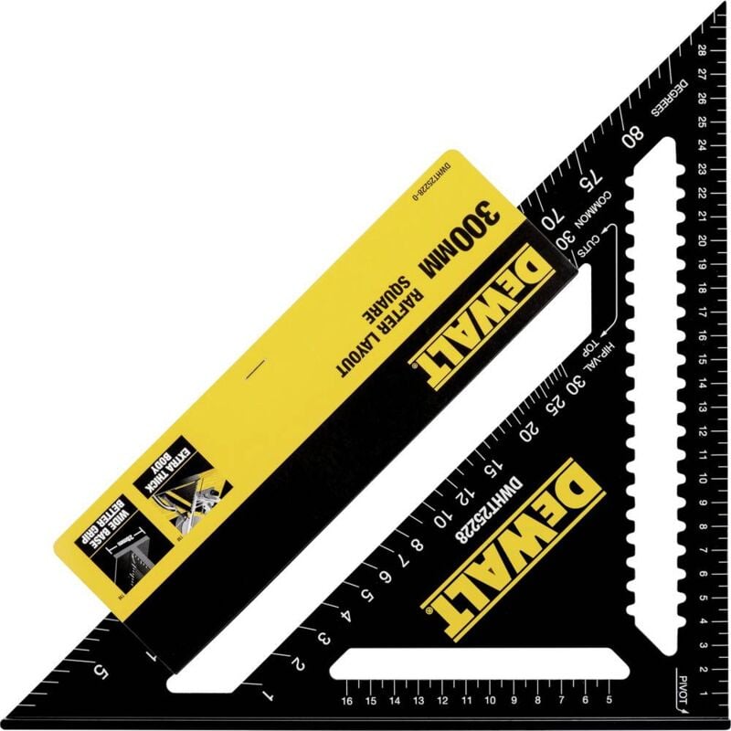 foto del prodotto dwht25228 0 squadra fissa da officina 300 x 300 mm dewalt