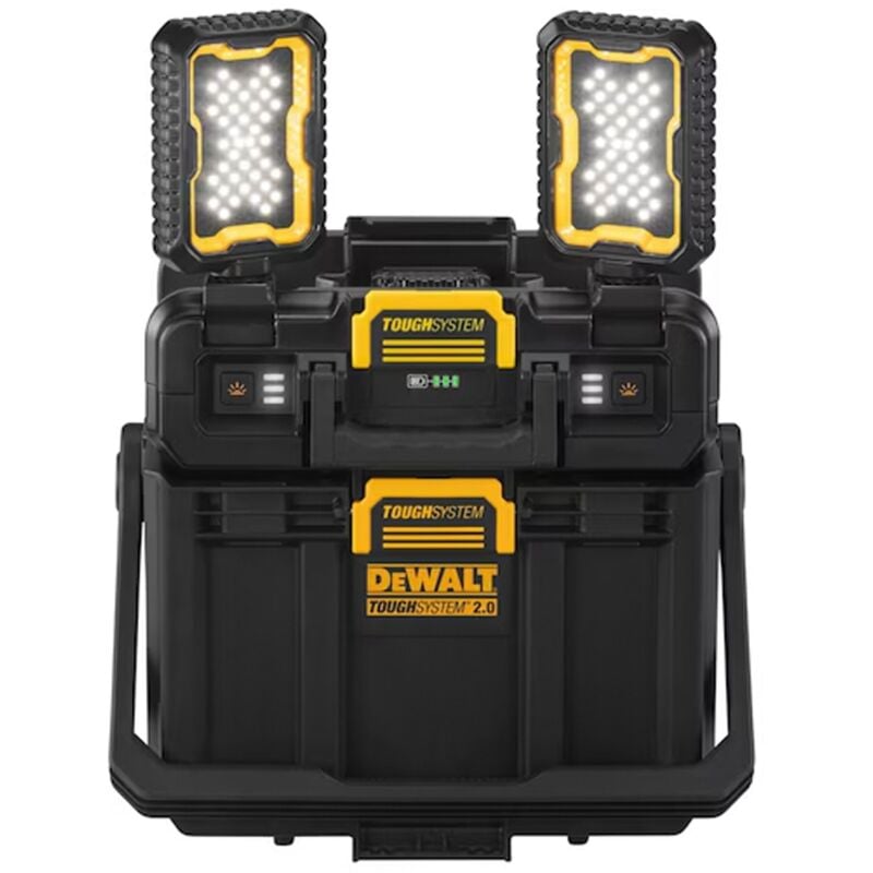 foto del prodotto dwst08061cassetta porta attrezzi toughsystem 2.0 con luce di lavoro dewalt