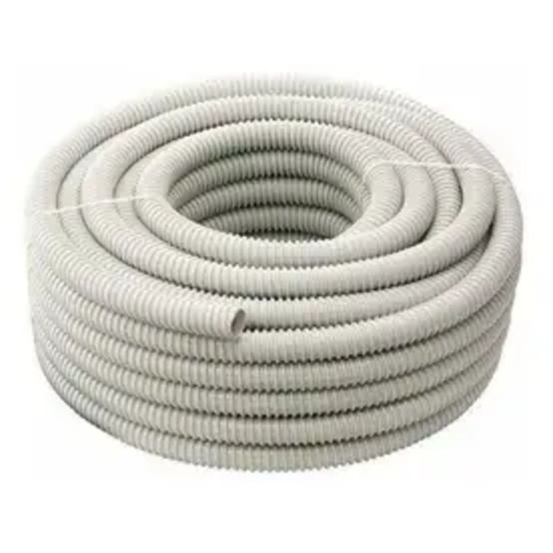 foto del prodotto dx30040 guaina spiralata diflex diam.40mm grigio matassa 30 mt gewiss