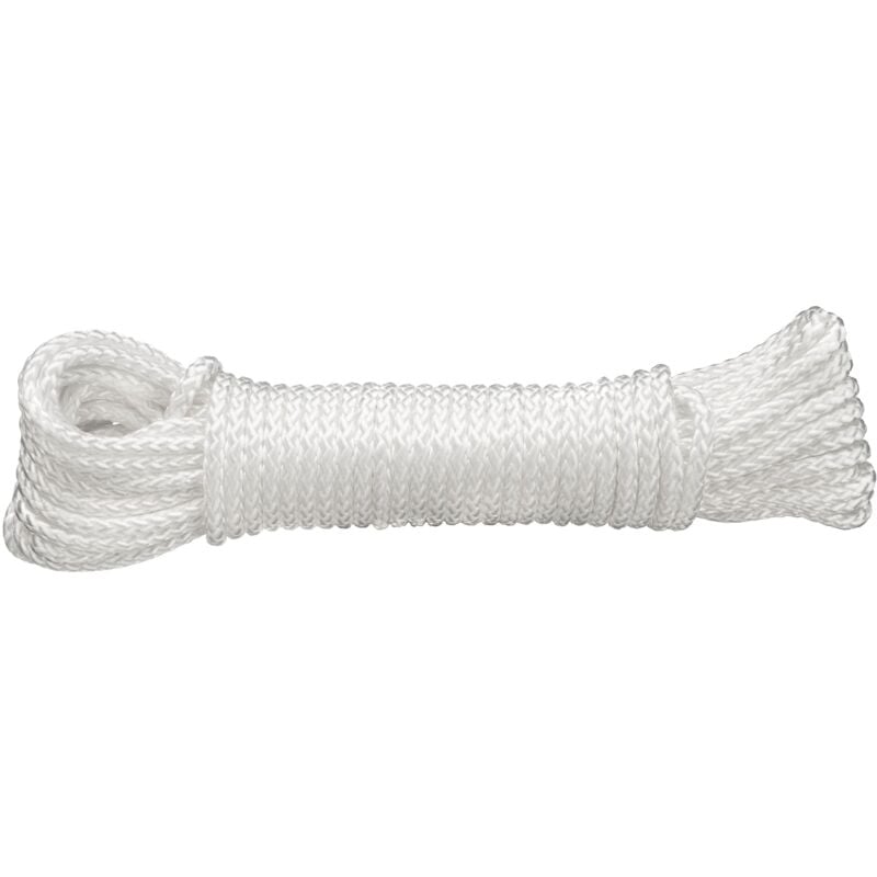 foto del prodotto dy2702868 corda multifunzione, 4 mm x 20 m, colore bianco connex