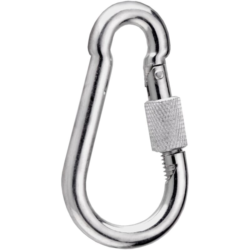 foto del prodotto dy270866, vigili del fuoco moschettone 8 x 80 mm, in acciaio inox connex