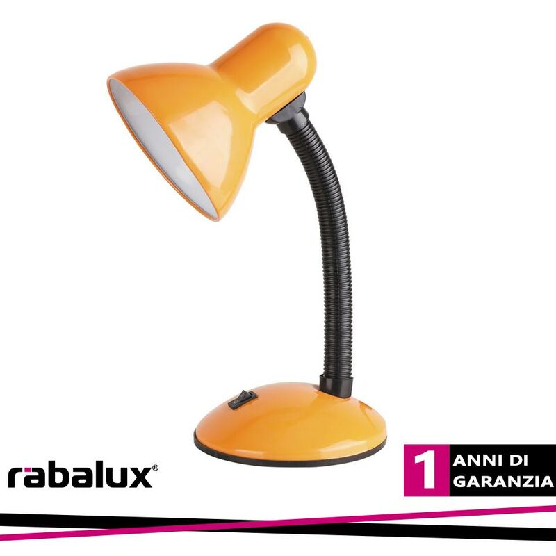 foto del prodotto dylan, orange table lamp
