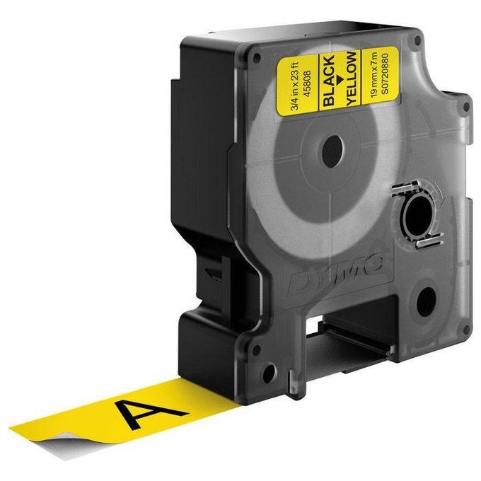 foto del prodotto dymo nastro d1 19mmx7m nero giallo