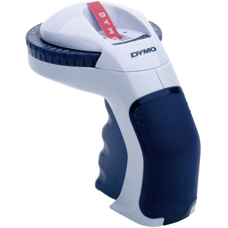 foto del prodotto dymo s0717930 etichettatrice omega a rilievo bianco blu